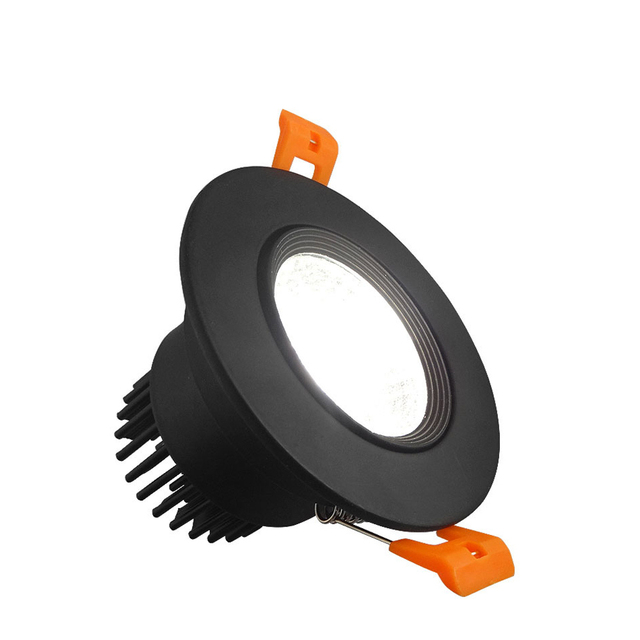 130lm/w Australian Standard Silver White Black Round 15w Led Dimmable Downlight 15watt Adjustable SAA CE