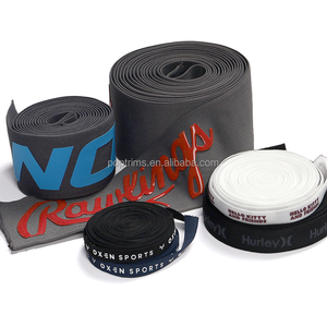 Vente en gros de sangles élastiques en silicone antidérapantes de 25 mm, sangles en polyester tricotées pour vêtements et sous-vêtements - Product Image 3
