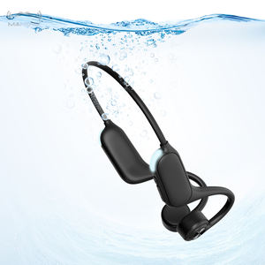 Auriculares de conducción ósea con memoria de 32GB, auriculares de conducción ósea inalámbricos de oído abierto impermeables BT IPX 8 para nadar - Product Image 2