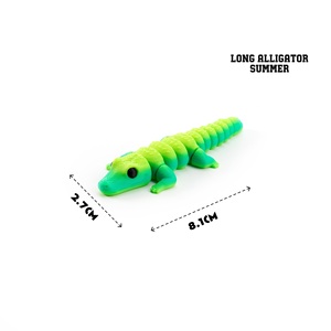 Bolsa Sorpresa de Juguetes de Animales Impresos en 3D de PLA, Multicolor, para Niños, Temática Safari, Divertidos Modelos de Dibujos Animados para Paisajes, Recuerdos de Fiesta, ¡Oferta Caliente! - Product Image 6