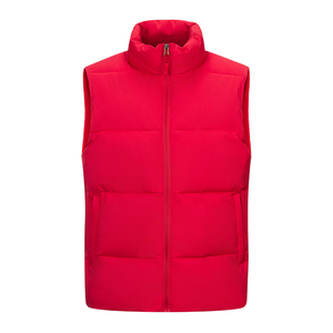 Invierno nueva moda Casual a prueba de viento <span class=keywords><strong>acolchado</strong></span> cálido <span class=keywords><strong>chaleco</strong></span> <span class=keywords><strong>acolchado</strong></span> exposición de la empresa ropa de <span class=keywords><strong>trabajo</strong></span> voluntario se puede personalizar el logotipo - Product Image 4