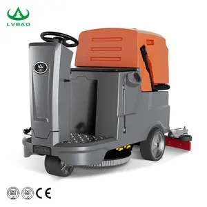 LB-RO660 Cylindrical Brush Floor Scrubber Ride-On Floor Scrubber Lithium Battery