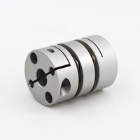 Couplage élastique à double diaphragme flexible GL en alliage d'aluminium, alésage 30 mm, pour servomoteur à vis et encodeur, 2000 tr/min