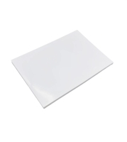 Papel transparente de transferencia A4 47um, pegatina PET transparente, 50 Uds., papel de impresora de vinilo transparente autoadhesivo