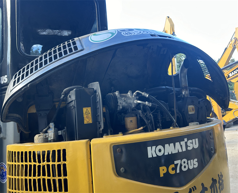 Komatsu PC78US-6 Used Excavator - Running Condition Video