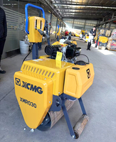 Rodillo Compactador Manual Vibratorio de Un Solo Tambor XCMG Oficial XMR030 de 350 kg - Precio de Venta