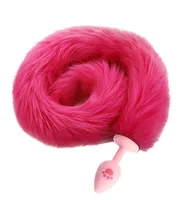SM Sensual Cat-claw Diamond-shaped Silicone Anal Plug Rear-end Training Wear Masturbator Role-playing Tail Adult Sex Toy Bulk