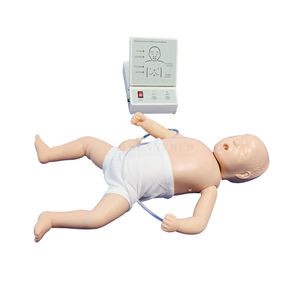 SY-N035 keperawatan CPR manajemen jalur udara model resusitasi <span class=keywords><strong>Cardiopulmonary</strong></span> model CPR Manikin tingkat lanjut Simulator Neonatal - Product Image 6