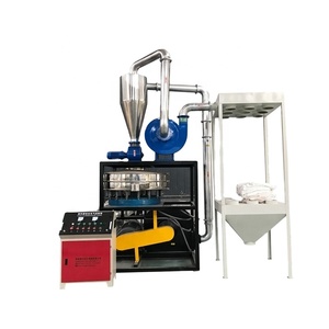 Plastic Scraps Hdpe Pvc Pulverizer 500kg/h Plastic Scraps Pulverizer PVC PET PE Hdpe EVA Plastic Granules Milling Machine Grinder For Pvc Recycling