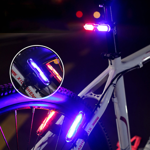 Luz Trasera <span class=keywords><strong>Led</strong></span> para Bicicleta Lista para Enviar, Lámpara de Ciclismo para Bicicleta de Montaña de 120 Lúmenes, Luz Delantera y Trasera Recargable por USB con Batería de Litio - Product Image 5