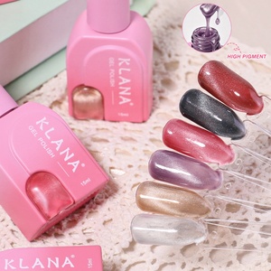 KLANA Offre Spéciale – Kit de 6 Gels UV pour Ongles 15ml – Gel Semi-Permanent Effet Œil de Chat Magnétique pour École, Salon et DIY - Product Image 3