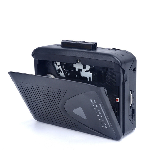 Cassette Player Walkman with Speaker AM/FM Radio Vintage Tape Player AA Battery Powered for Old Cassette Tapes