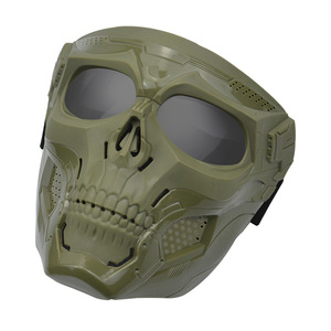 Masque facial pour moto Anlorr 8040, coupe-vent, pour la conduite en plein air, design crâne pour hommes - Product Image 5