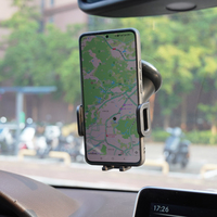 Support universel pour téléphone portable avec tableau de bord et pare-brise à 360 rotations et forte aspiration avec prix d'usine