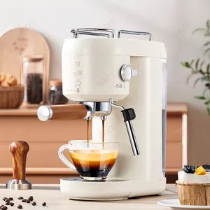 20 Bar Hogedrukpomp Thuis Espressomachine Semi-Automatische Koffiemachine Voor Één Persoon Automatisch Melkschuim Alles-In-Één Machine