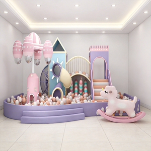 Parque <span class=keywords><strong>Infantil</strong></span> Interior Seguro para Niños <span class=keywords><strong>de</strong></span> 1 a 7 Años, Equipo <span class=keywords><strong>de</strong></span> Juego Personalizado para Niños, <span class=keywords><strong>Alquiler</strong></span> Comercial para Preescolar, Centro <span class=keywords><strong>de</strong></span> Entretenimiento - Product Image 1