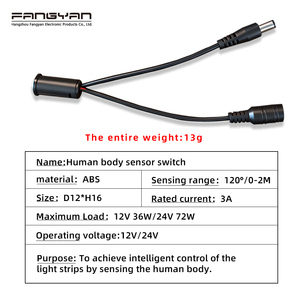 Mini cơ thể con người IR cảm biến chuyển động tủ bếp tủ quần áo cảm biến chuyển đổi cho LED ánh sáng Tủ cửa - Product Image 5