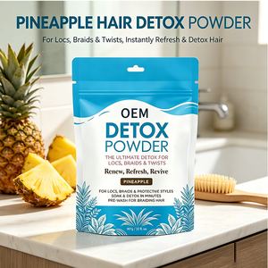 Poudre détox pour locs, tresses et twists, pré-lavage, parfum ananas, 907g - Product Image 3