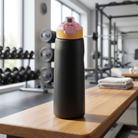 Bouteille d'eau isotherme parfumée, vente en gros directe usine, logo personnalisé, qualité alimentaire sans BPA, pour l'école, le bureau, le sport