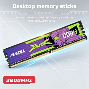 PUSKILL DDR4 3200MHz หน่วยความจำเดสก์ท็อปความถี่สูง ความเข้ากันได้ที่เชื่อถือได้ ความเร็วที่ได้รับการอัปเกรด - Product Image 1