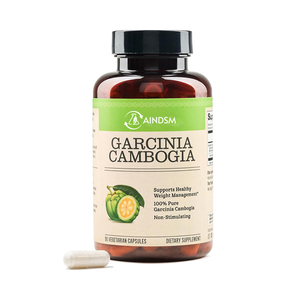 Cápsulas Orgánicas de Garcinia Cambogia, Pastillas para Suprimir el Apetito, Extracto de Garcinia Cambogia, Suplemento para la Pérdida de Peso - Product Image 1