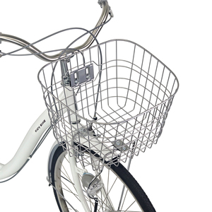 Vélo de ville de style japonais de 26 pouces pour femmes, vélo de banlieue en acier à 3 vitesses avec panier, porte-bagages arrière et éclairage <span class=keywords><strong>dynamo</strong></span> - Product Image 3