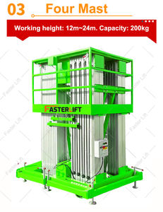 16m 18M 20 <span class=keywords><strong>metros</strong></span> elevador eléctrico hidráulico aluminio móvil telescópico andamio <span class=keywords><strong>escalera</strong></span> plataforma aérea - Product Image 6