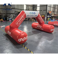 Bouées gonflables flottantes étanches personnalisées pour la publicité d'événements sportifs, bouées gonflables de marquage pour le triathlon, course de natation