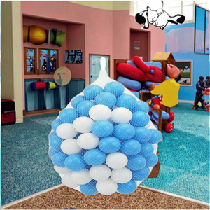 Promotion : Piscine à balles pour enfants, 5000 balles, couleurs macaron blanc et bleu, avec <span class=keywords><strong>toboggan</strong></span>, pour usage résidentiel et parcs d'attractions - Product Image 3