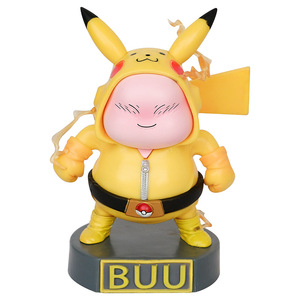 Hcengtriz <span class=keywords><strong>Dragon</strong></span> Balls Versione Q Buu Cos Pikachu Anime Cartoon Giocattolo Decorazione Regalo 15cm Modello in PVC - Product Image 5