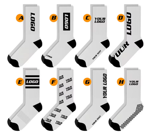 Chaussettes <span class=keywords><strong>de</strong></span> sport professionnelles pour la course à pied, avec bande <span class=keywords><strong>de</strong></span> coussinets personnalisée, chaussettes <span class=keywords><strong>de</strong></span> sport pour hommes, chaussettes athlétiques en tissu éponge personnalisées - Product Image 4