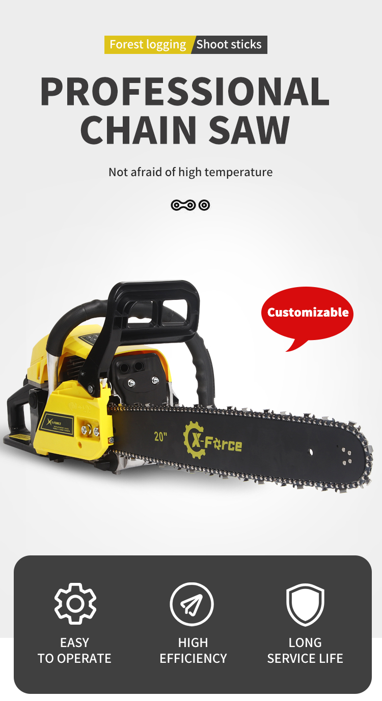 女竹本煤竹2節 ZMC2501 Gasoline Chainsaw - ZOMAX