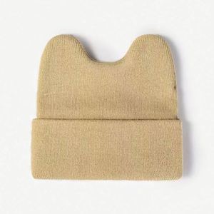 Bonnet en tricot pour filles et garçons, forme de personnage mignonne, sans logo, disponible en OEM, 100% acrylique, ajustable, pour l'hiver et le froid - Product Image 6