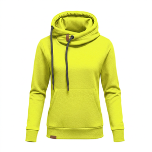 Usine OEM lance un sweat à capuche pour femme en coton de performance, à coupe ergonomique et manches raglan, conditionné par un exportateur en gros. - Product Image 1