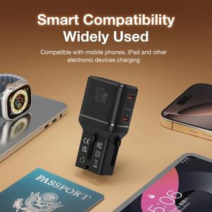 Adaptateur de voyage universel Wontravel compact 65W GaN PD avec emballage personnalisé - Product Image 3