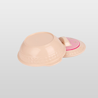 Casserole en mélamine personnalisable avec couvercle, double poignée, pour service de soupes et plats chauds, qualité alimentaire