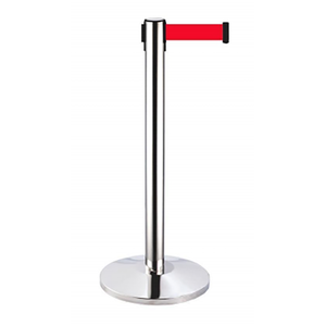 Hàng rào thép không gỉ có thể thu vào hàng đợi đứng kiểm soát đám đông Bảo tàng triển lãm sân bay stanchions bài - Product Image 5