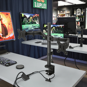 New Arrival Heavy-Duty hoàn toàn có thể điều chỉnh 90 độ thép bàn núi Dual màn hình hỗ trợ 2 máy tính 30 inch màn hình cánh tay - Product Image 2