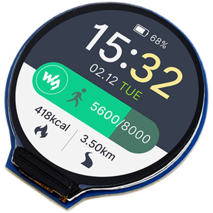 Raspberry <span class=keywords><strong>Pi</strong></span> 1,28-Zoll Rundes Display LCD-Bildschirm Erweiterungsboard-Modul mit Integriertem GC9A01 SPI-Kommunikationssystem - Product Image 4
