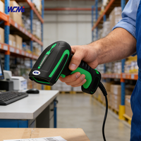 Handgehaltener Industrieller Barcode-Scanner 2D 1D QR-Code-Lesegerät Scanpistole USB 2.4G für Drahtlose Technologie Lagerbestandsaufnahme