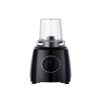 1800Ml Blenders Roestvrijstalen Vleesmolen Vruchtensap Smoothie Blenders 2 In 1 Elektrische Tafelblender En Molen Juicer