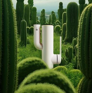 <span class=keywords><strong>Cactus</strong></span> Macaron Color Series Temperatura constante Pantalla digital Pot Head Cascada Lavabo Grifo - Product Image 6