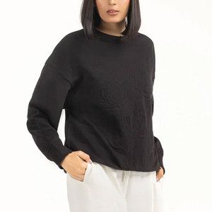 Sudaderas con Capucha de Moda, Sudaderas con Logotipo OEM para Mujer, Calidad Profesional, Estilo Casual, Sudadera de Punto de Manga Larga para Mujer - Product Image 4