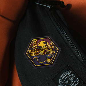 Custom Logo Printed Heat Transfer Silicone Patch Round PVC Rubber Embroidery Patch for Clothing Hat <b>Plastic</b> Canvas Fabric - Product Image 1