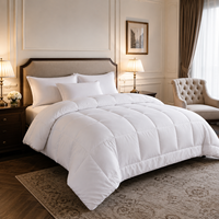 Couette d'hôtel en coton lavé durable, taille King, en duvet d'oie, Super King pour hôtel