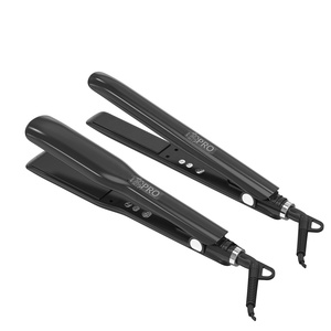 KHÁCH SẠN RV ép tóc điện áp kép sưởi ấm nhanh chóng Titan gốm Tourmaline MCH PTC kích hoạt 30 giây dẫn ion âm không - Product Image 1