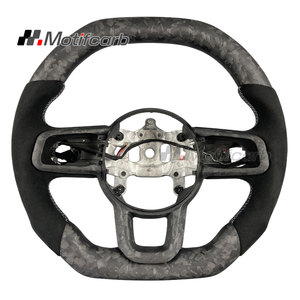 Volante de Fibra de Carbono Forjado Mate Personalizado para Jeep Wrangler JL Rubicon 4x4 Gladiator JT 2018-2026, Mejora del Interior - Product Image 1