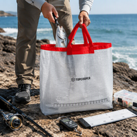 Sac de pesée pour poisson en TPU durable, fermeture éclair, étanche, style tendance, usage polyvalent, kayak, 20-36L