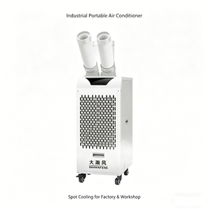 4.5kw Movable Floor Standing <b>Air</b> Conditioner 3-in-1 Cooling Ventilation Humidification Omni-directional Adjustable Duct Core - Product Image 6