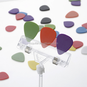 Cheerhas thương hiệu hình dạng tiêu chuẩn Delrin Matte/trotex Chất liệu trống in COLOFUL <span class=keywords><strong>guitar</strong></span> điện Pick tấm bán buôn - Product Image 4